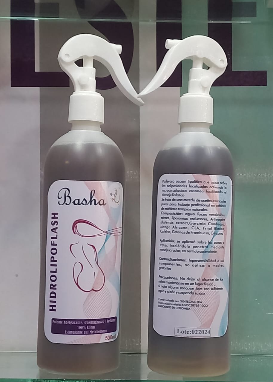 Hidrolipoflash – Solución Lipolítica con Aceites Esenciales Naturales